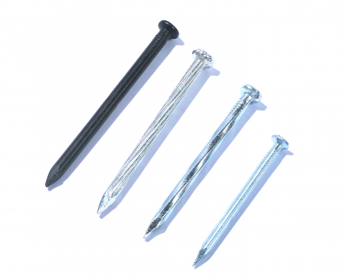 Different color-galvanized steel nail-blue hardened steel nail-