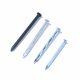 Different color-galvanized steel nail-blue hardened steel nail-