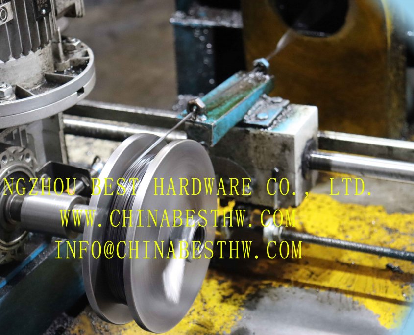 Black annealed iron wire making machine